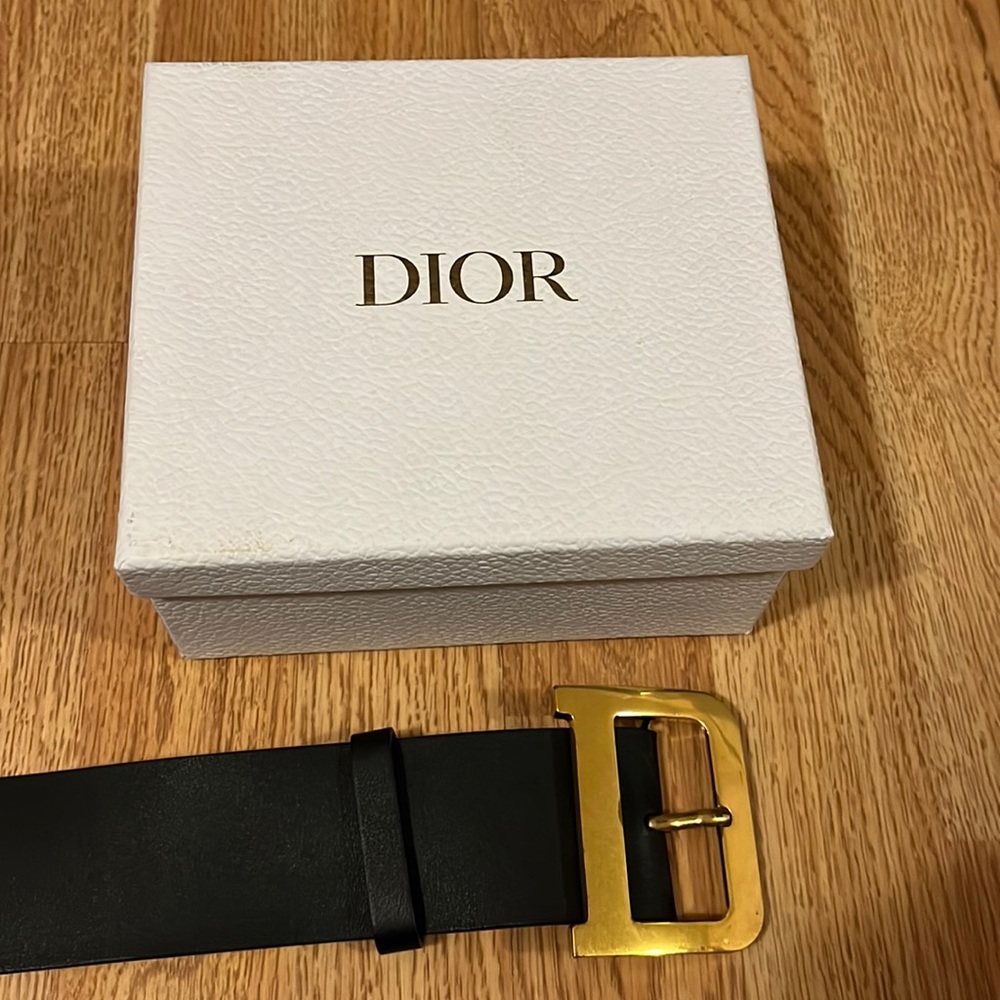 Authentic Dior D Belt